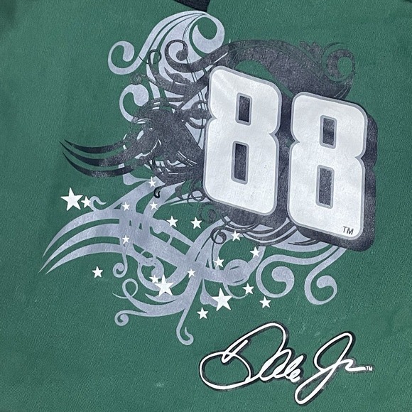 Nascar Dale‎ Earnhardt Jr. Racing Woman Shoulder Bag #88 Green Zip Pocket - Picture 2 of 5